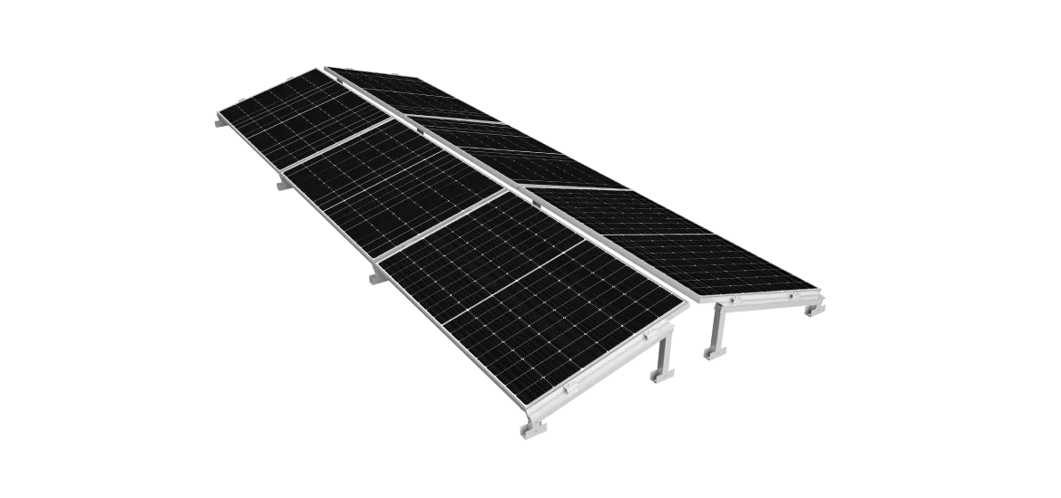 Flat Roof Solar Panel Mounting System