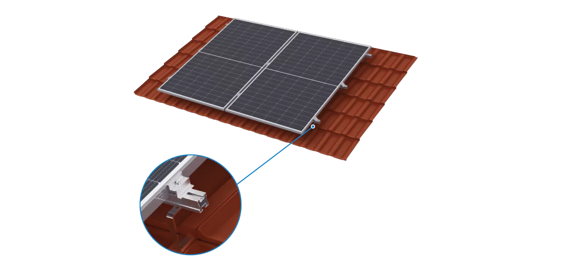 Tile Roof Solar Panel System
